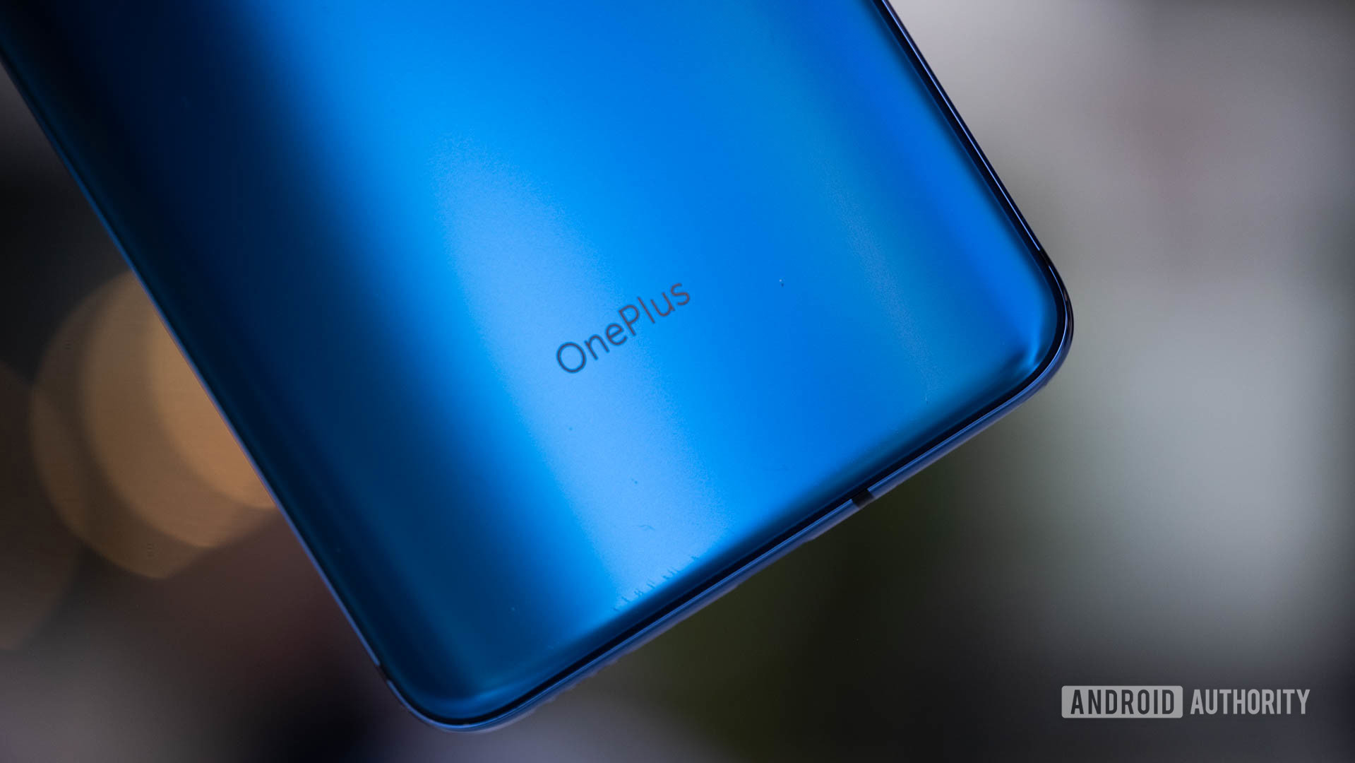 The OnePlus 7 Pro back logo.