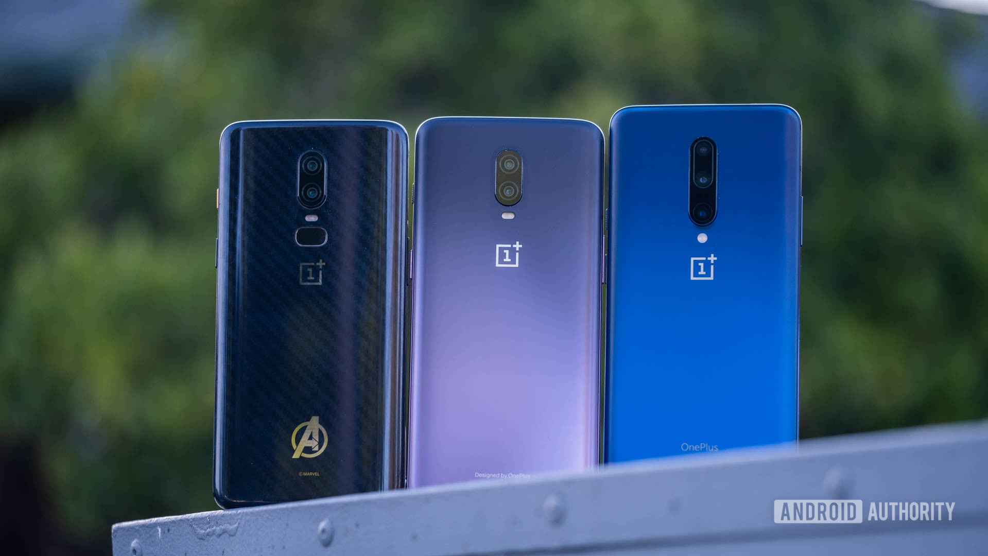 OnePlus 7 Pro vs OnePlus 6T vs OnePlus 6 back shooting up