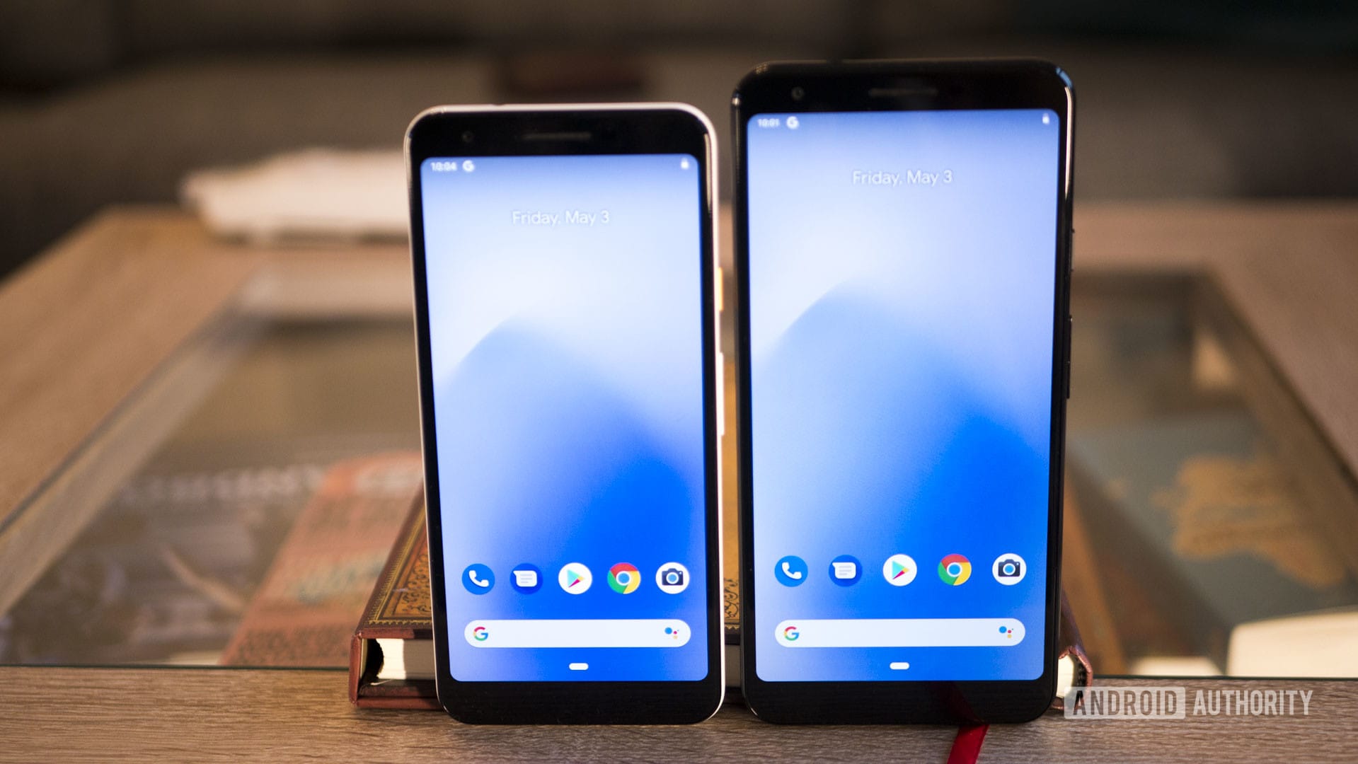 Pixel 3a and Pixel 3a XL Front