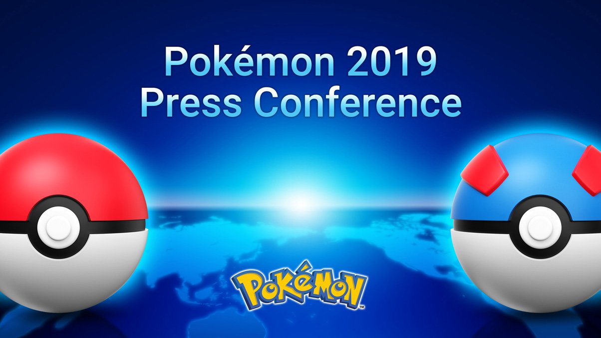 Image of The Pokemon Company's 2019 Press Conference.