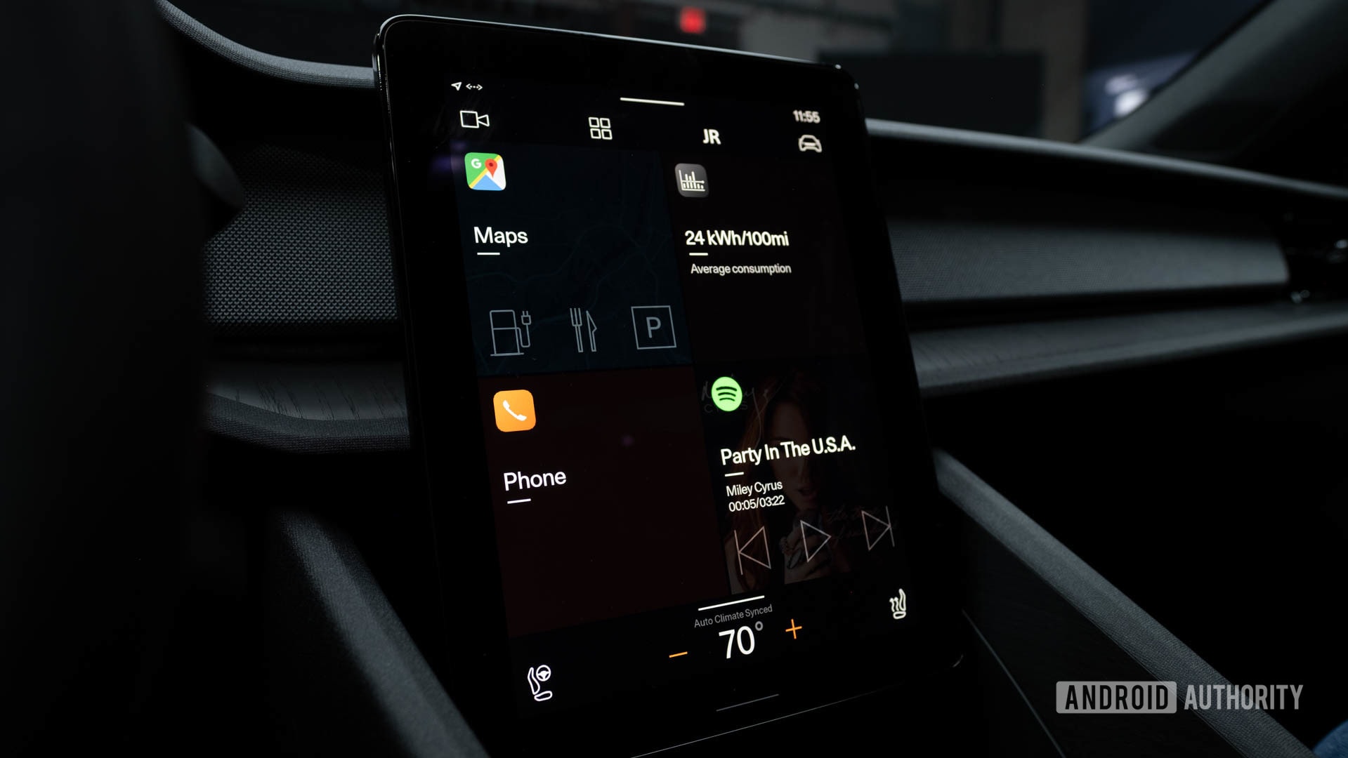 PoleStar 2 Android Automotive tablet