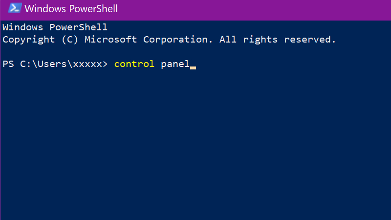 PowerShell Control Panel - How to find Control Panel in Windows 10