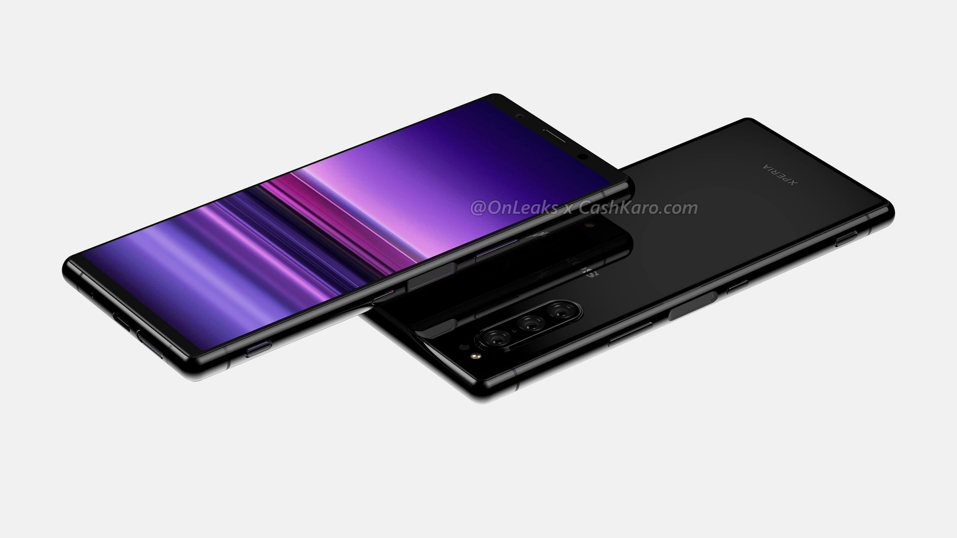 A leaked render of what appears to be the Sony Xperia 2.
