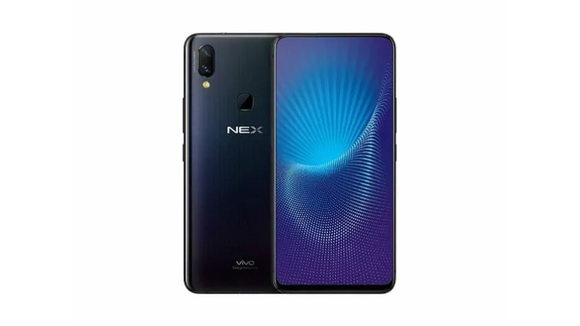 Press render of the vivo Nex A.