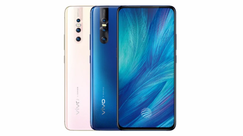 Press render of the vivo X27.