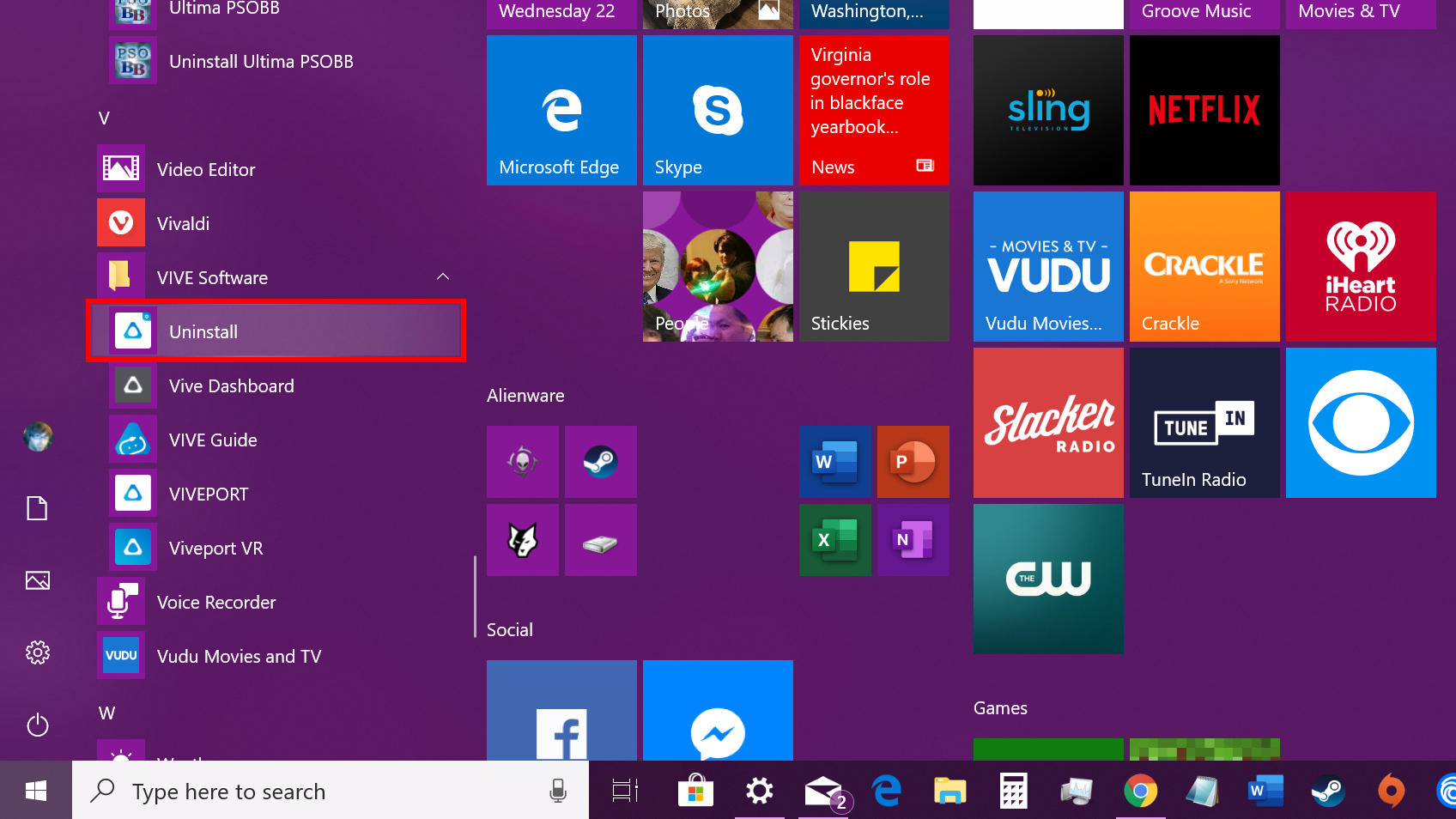 Windows 10 Manual Install - How to uninstall apps and programs on Windows 10