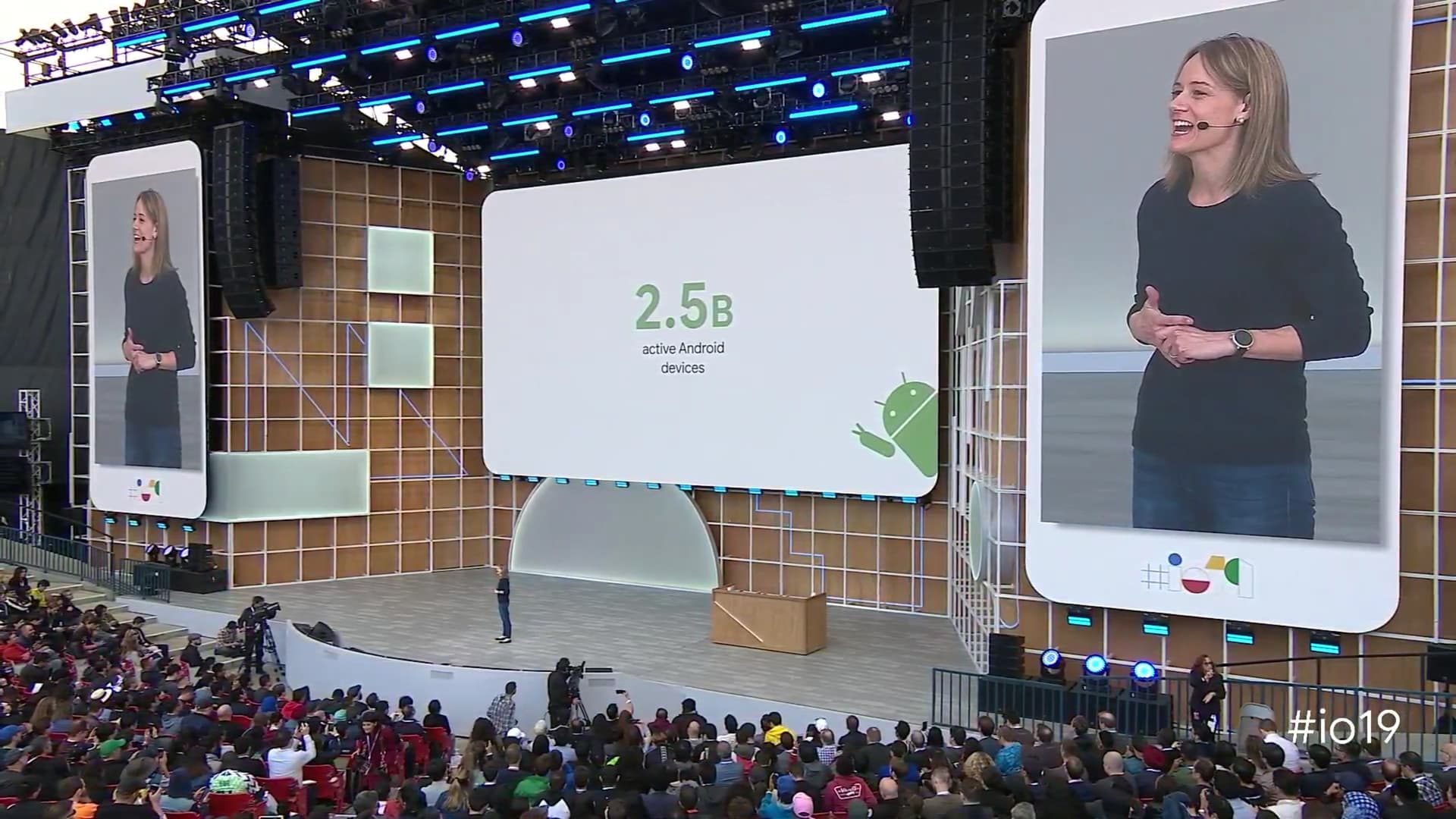 Google 2019 IO Active Android Devices