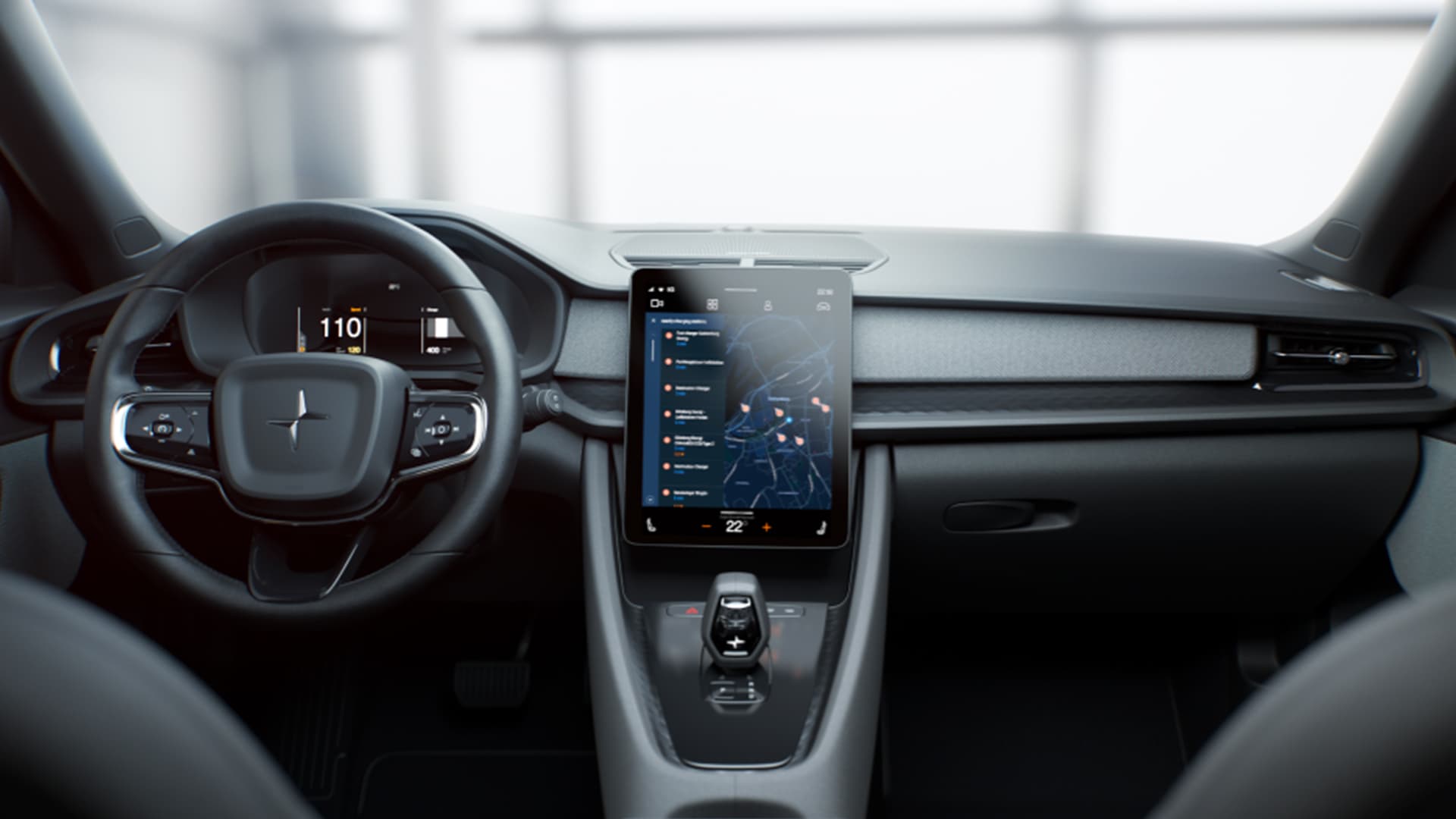 Android Automotive OS in Polestar 2