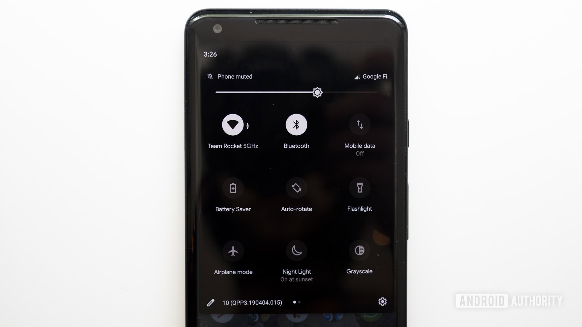 android q beta 3 dark theme quick settings google pixel 2 xl