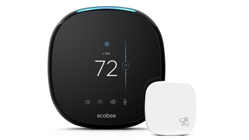 ecobee4 thermostat with room sensor