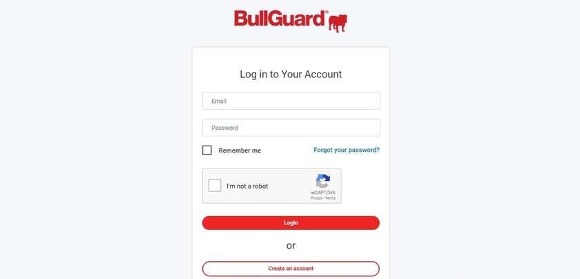 create a bullguard vpn account
