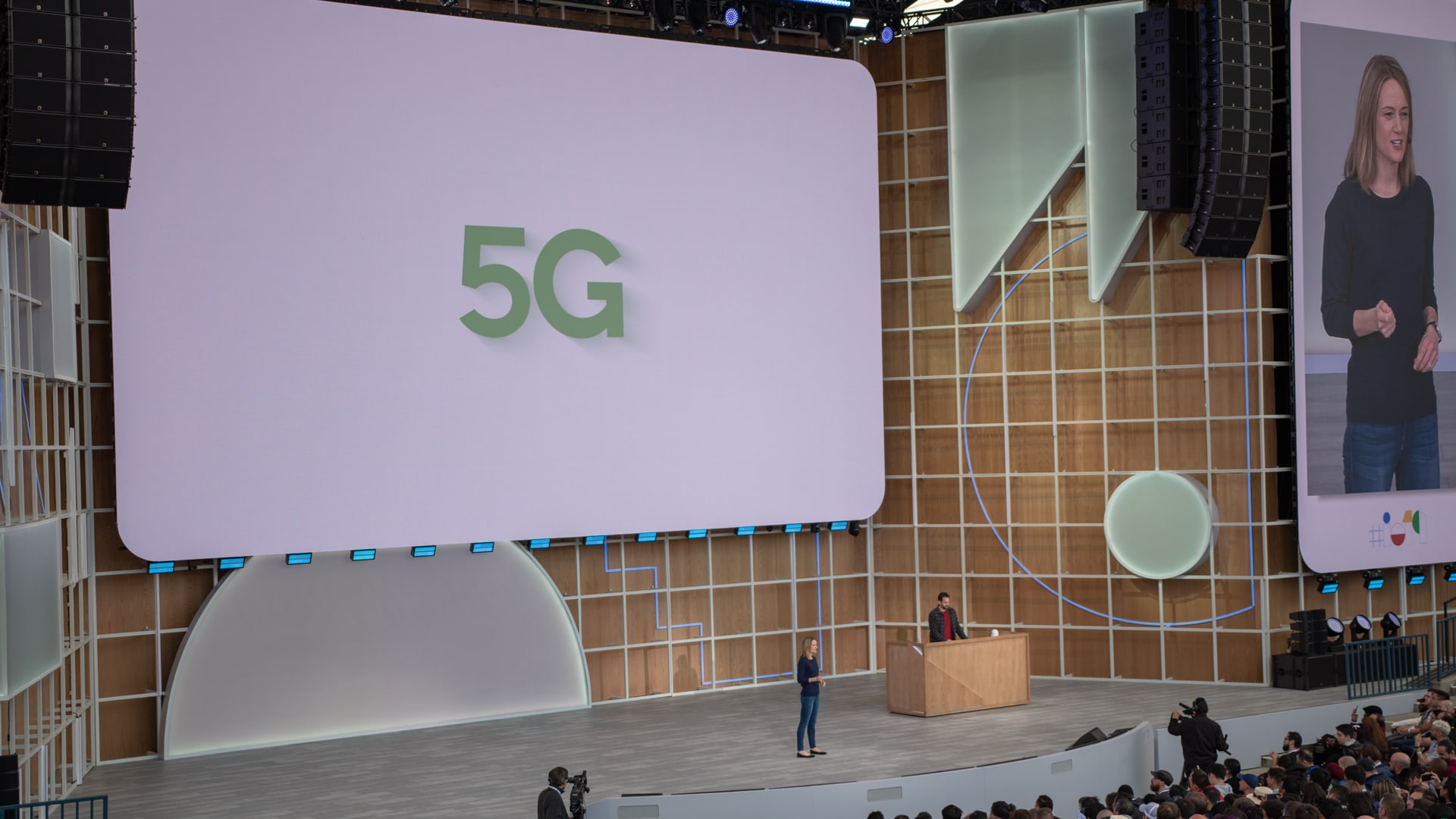 Google I/O 2019 5G Logo