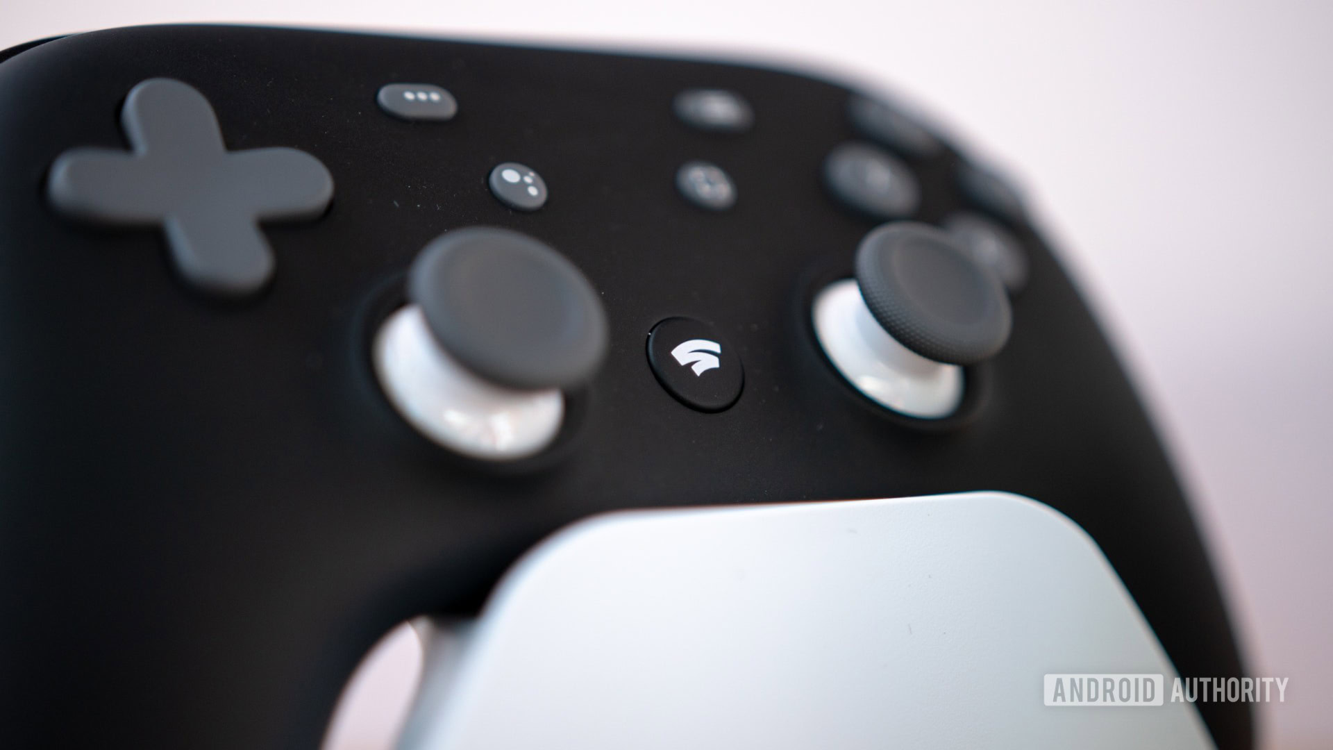 Google Stadia Black Controller Logo