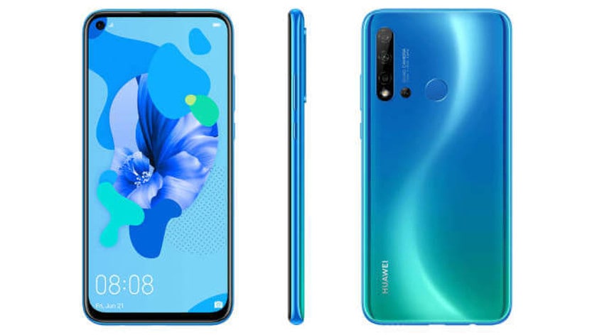 A leaked image showing the HUAWEI P20 Lite 2019.