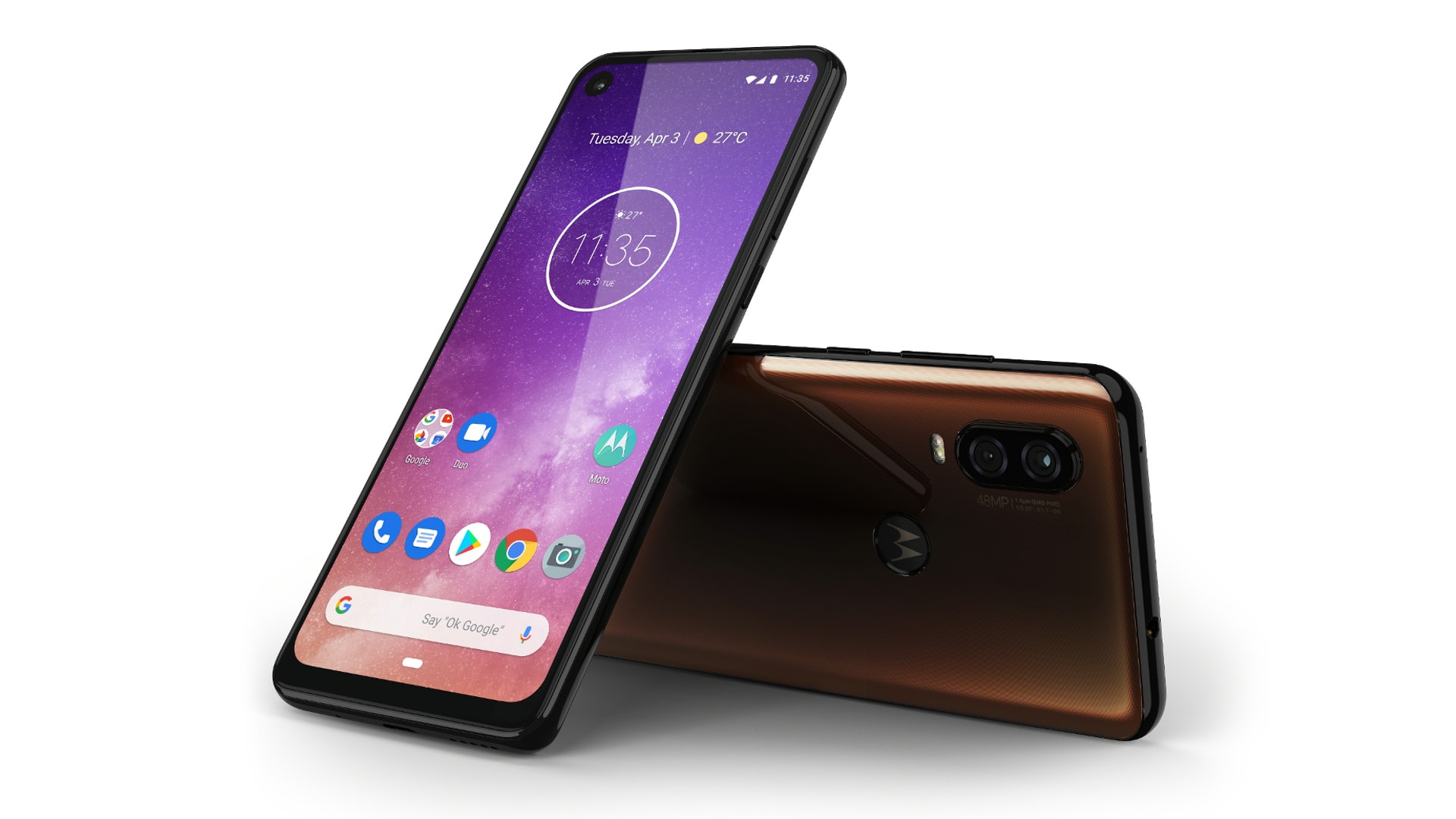 The Motorola One Vision.