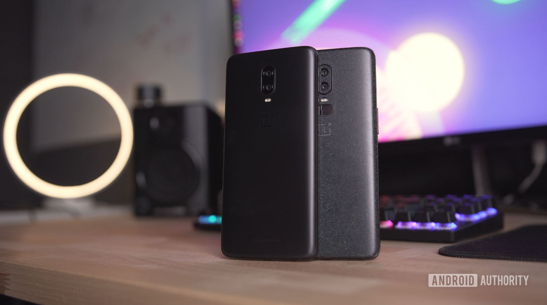 OnePlus 6 and 6T from the back
