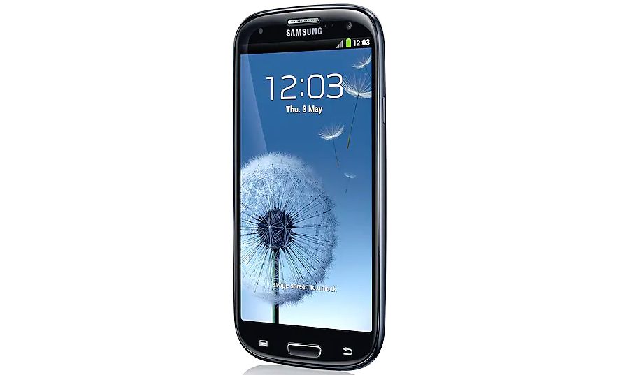 The Samsung Galaxy S3.