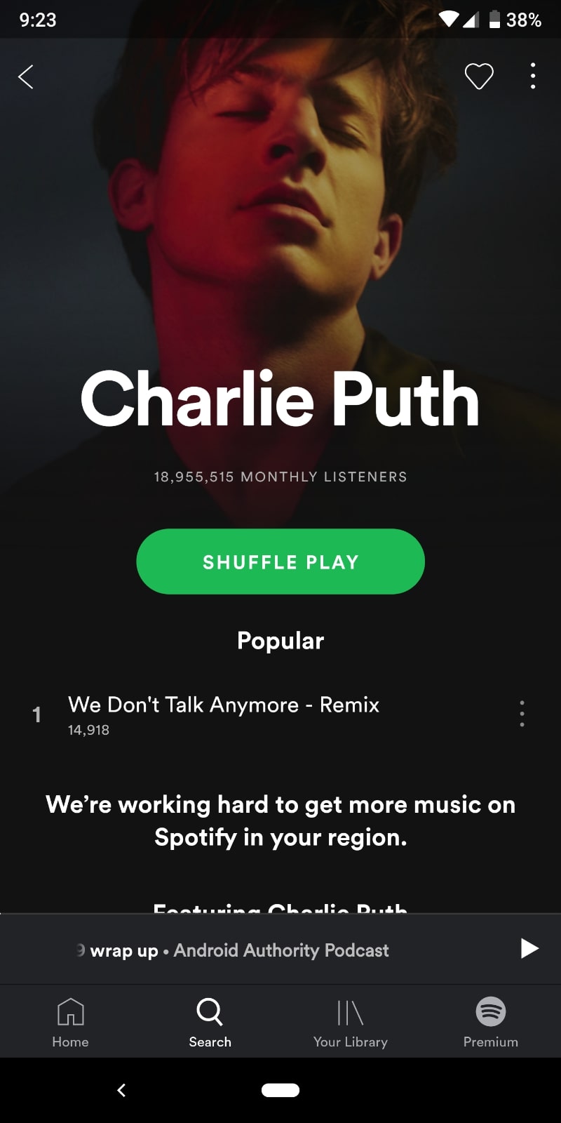 missing songs by charlie puth