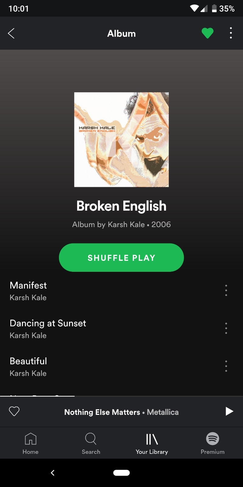 karsh kale broken english album art