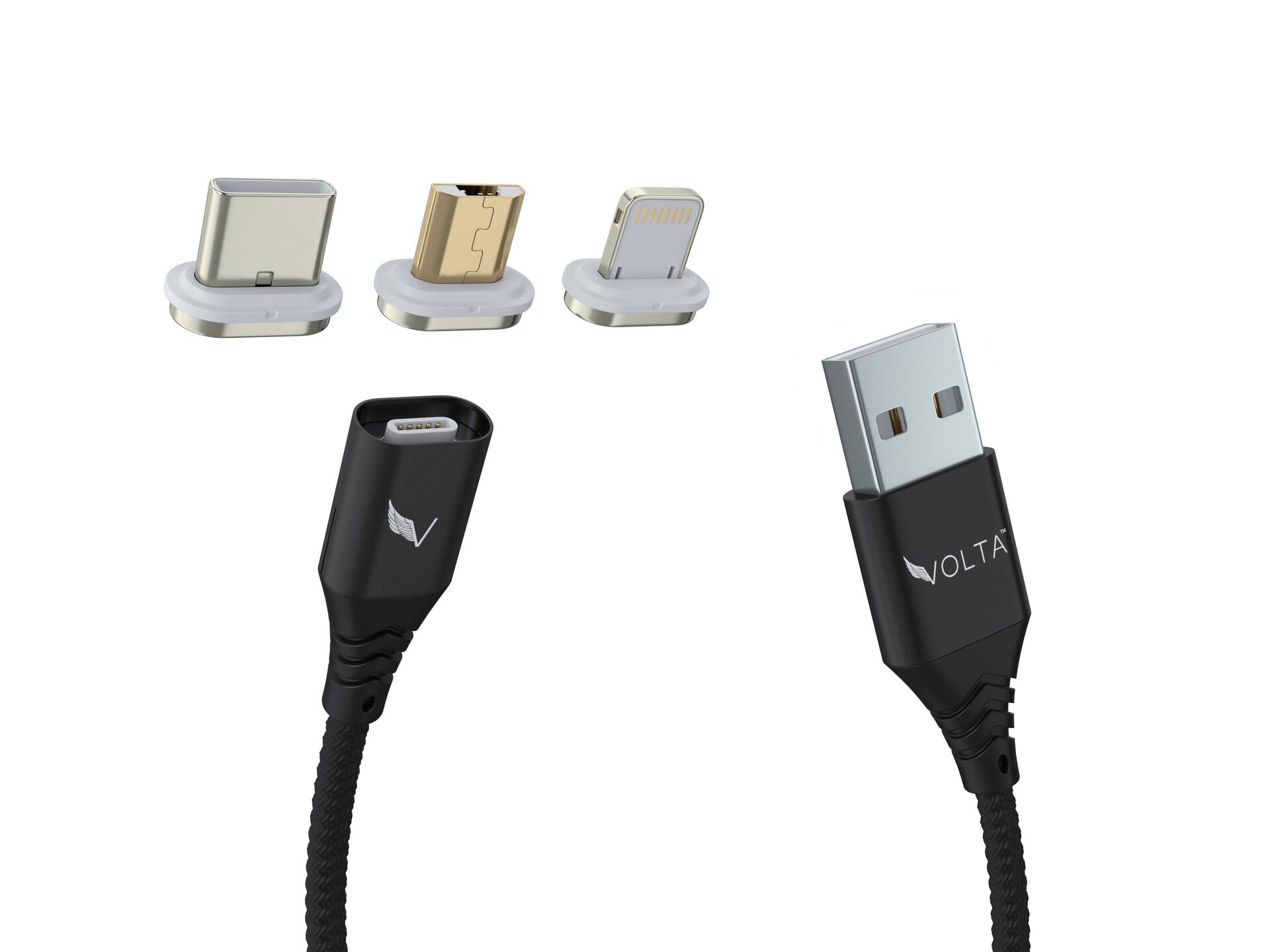 Volta charging cable 2.0 - magentic tips