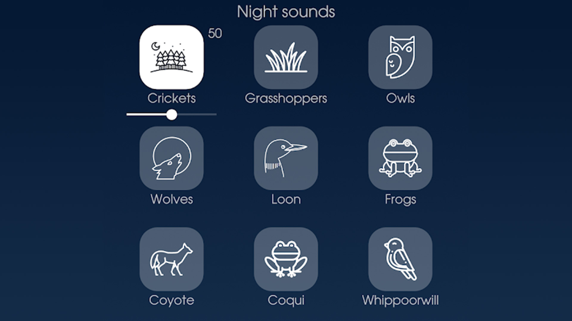 Ambience best nature sound sleep sound and animal sound apps for Android