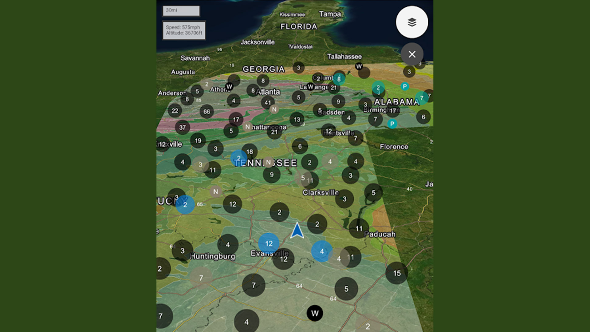 Flyover Country best geology apps for Android
