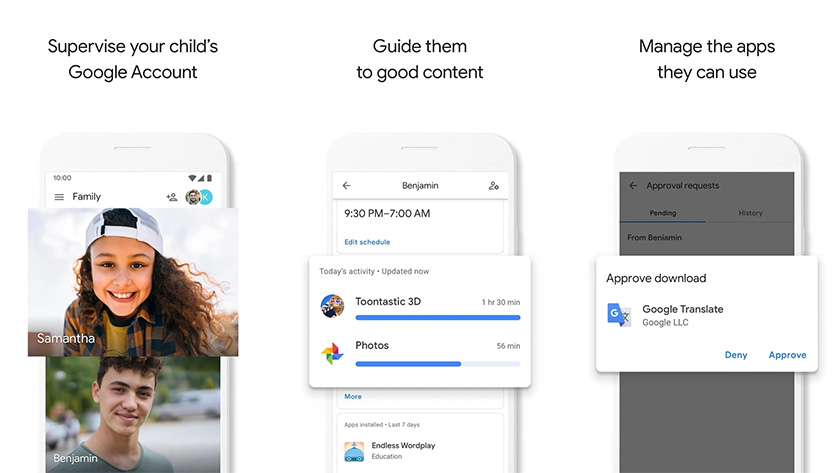 Google Family Link - aplikasi mata-mata terbaik untuk android