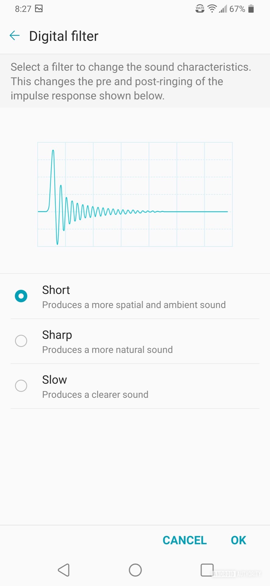 LG V50 ThinQ Review audio filtering