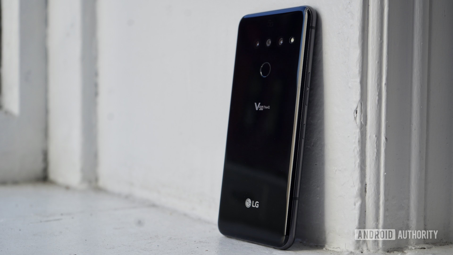 LG V50 ThinQ Review right rear profile