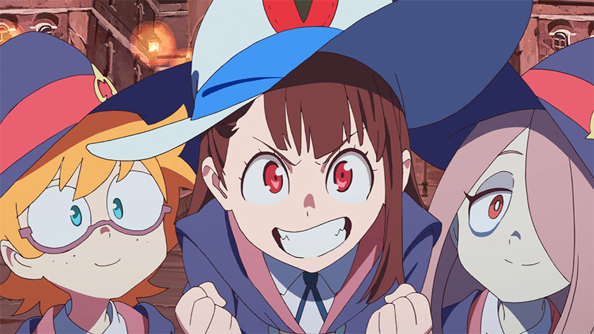Little Witch Academia - best anime on netflix