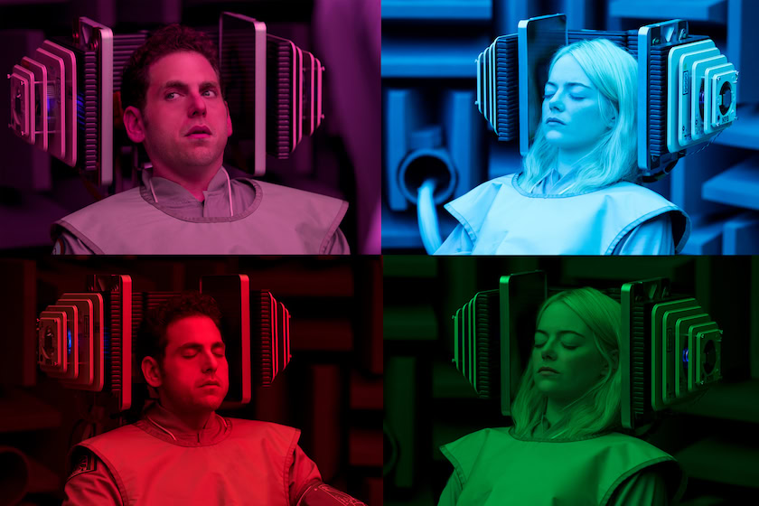 Maniac Production still - best sci-fi shows on Netflix