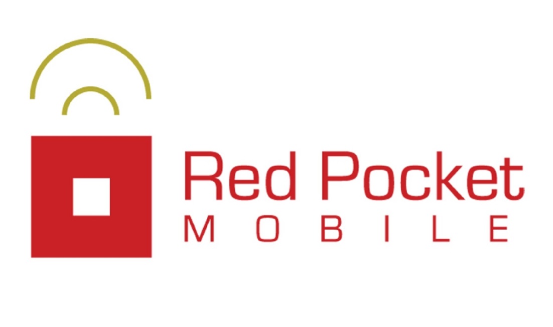 The Red Pocket Mobile logo on a white background. 