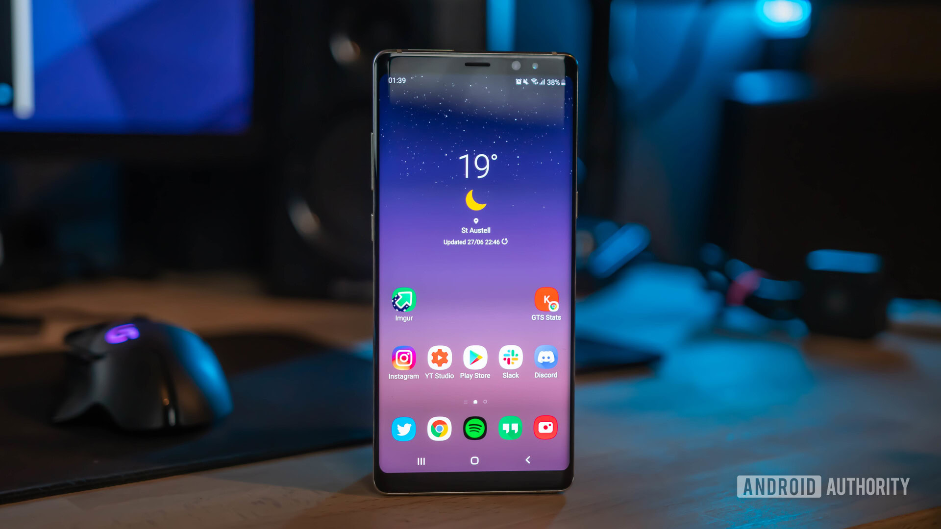 Samsung Galaxy Note 8 display