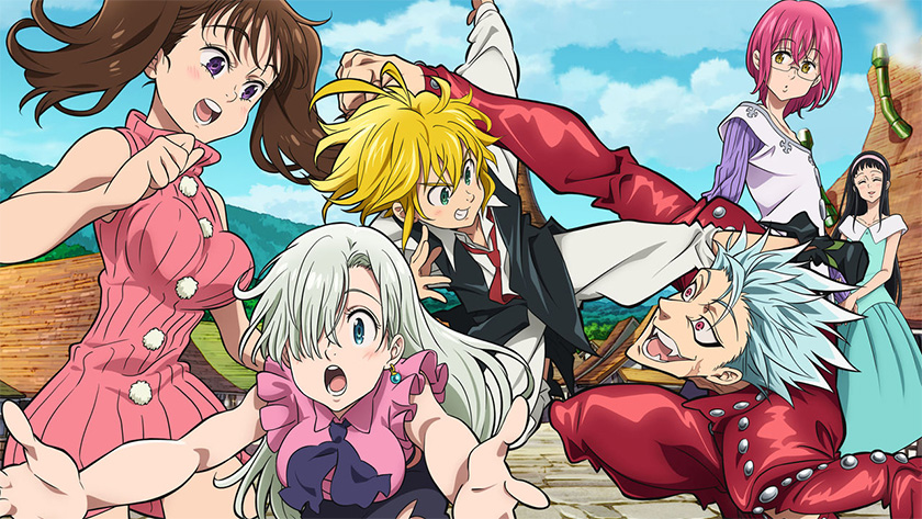 Seven Deadly Sins - best anime on netflix