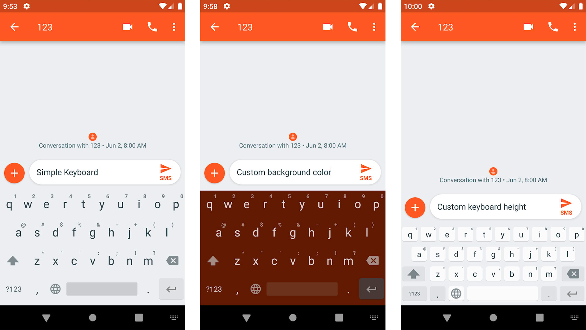 Simple Keyboard is one of the best keyboard apps