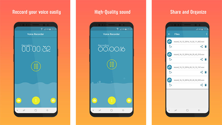 Smart Voice Recorder: las mejores aplicaciones de grabación de llamadas para Android