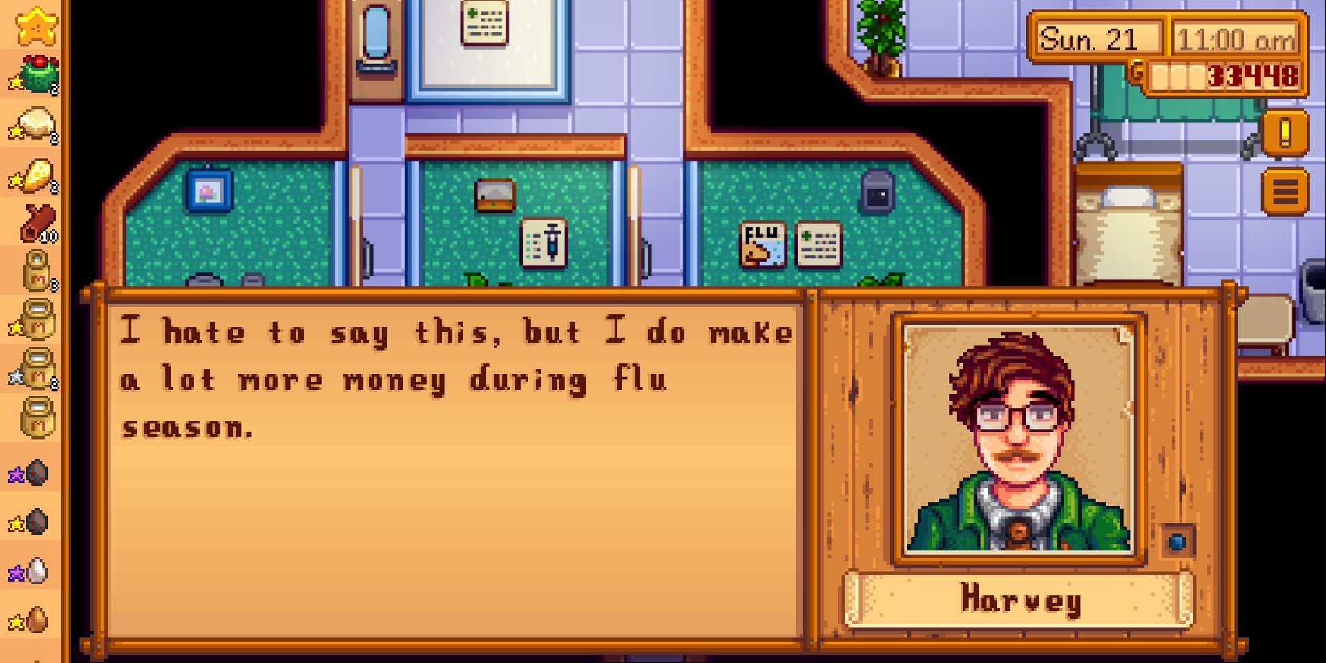 Stardew Valley Harvey