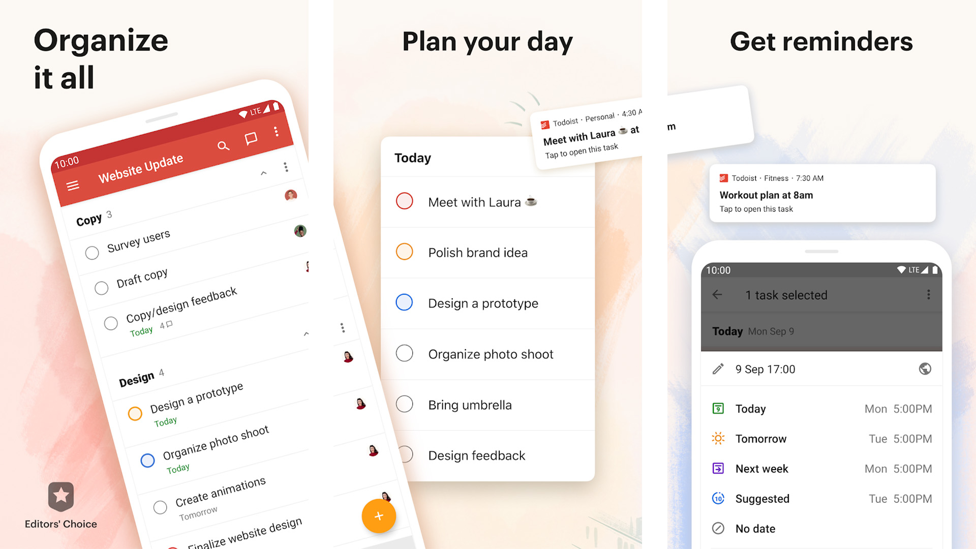Todoist screenshot 2019 for the best android widgets