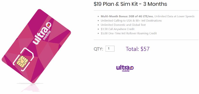 Ultra Mobile cheap phone plans