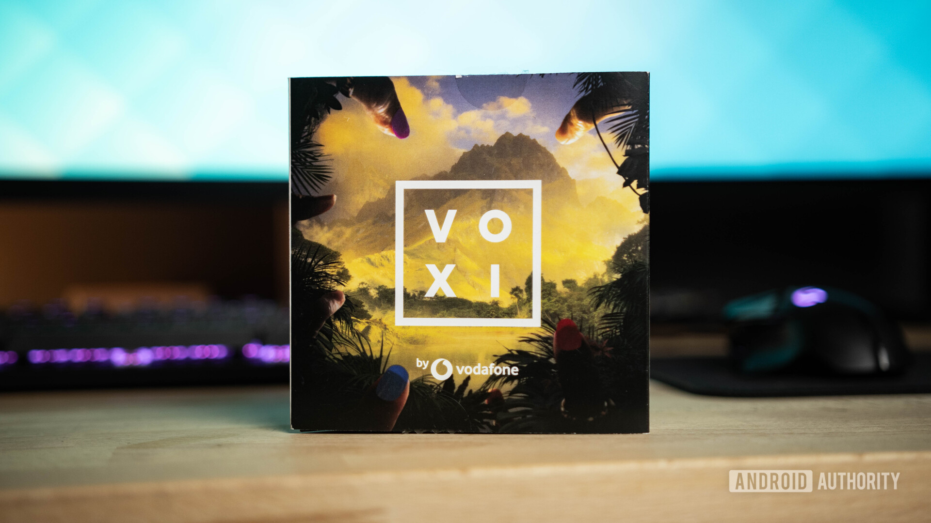 Voxi card with sim