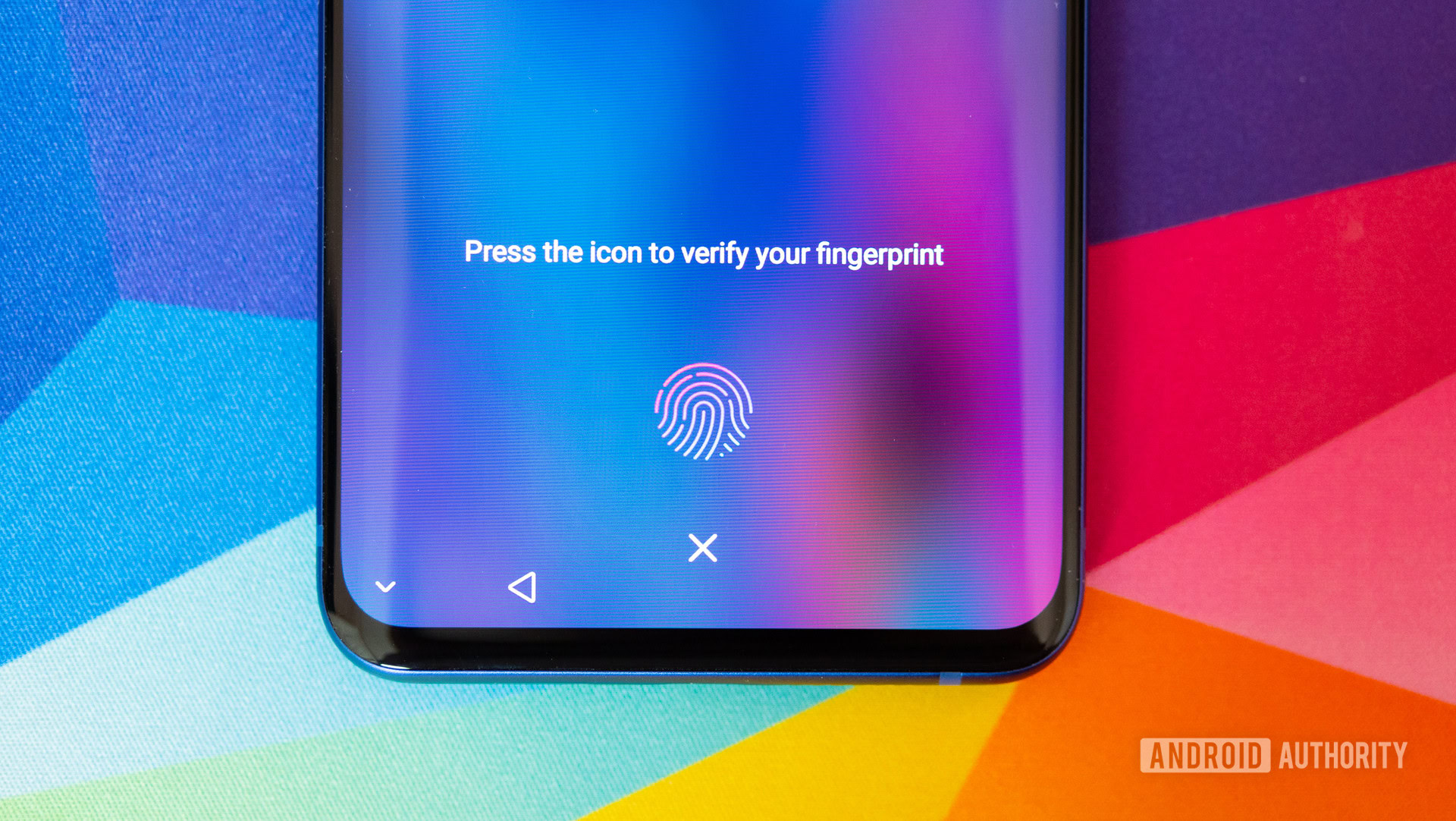 ZTE Axon 10 Pro in-display fingerprint sensor