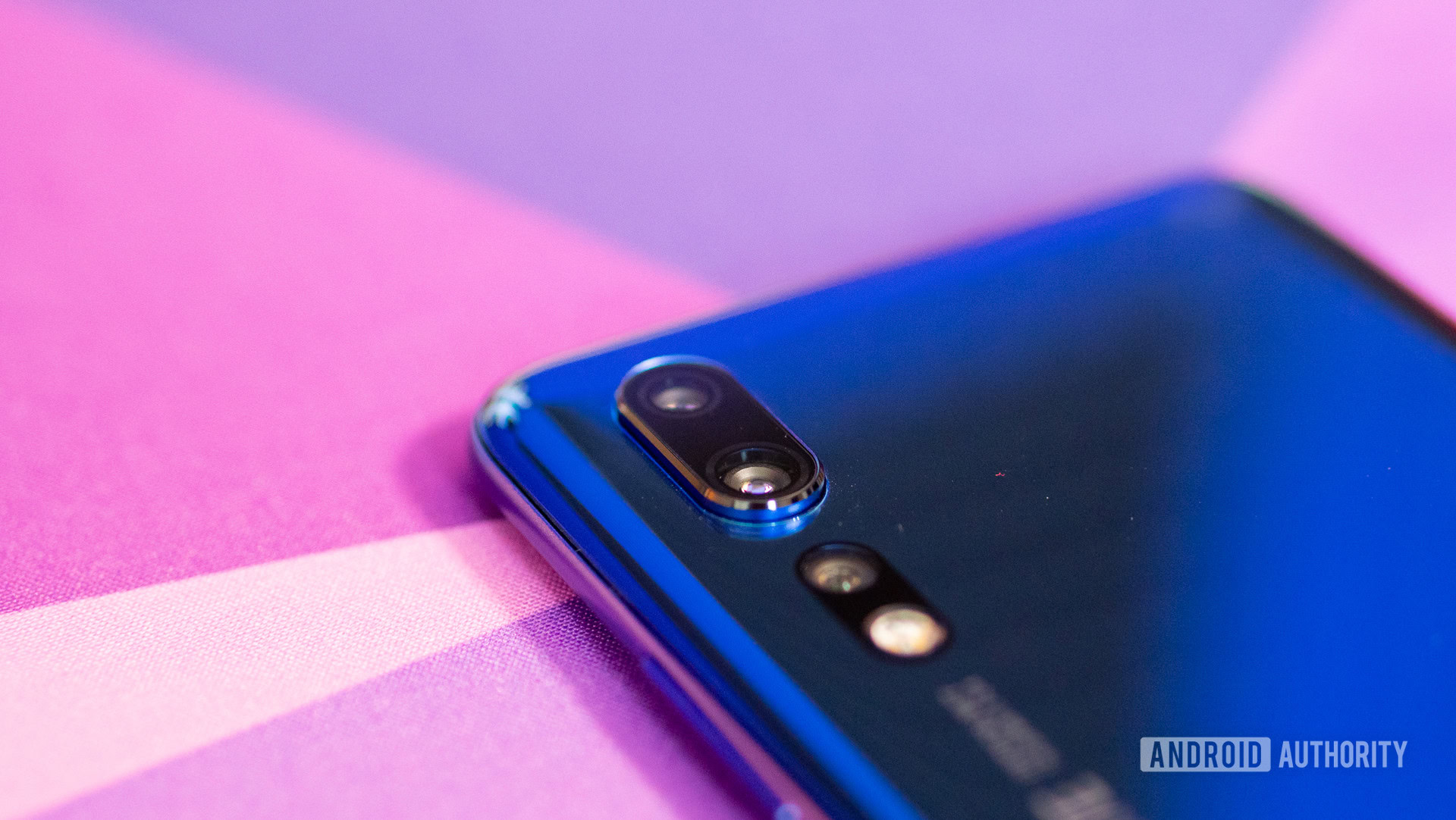 ZTE Axon 10 Pro rear cameras close up