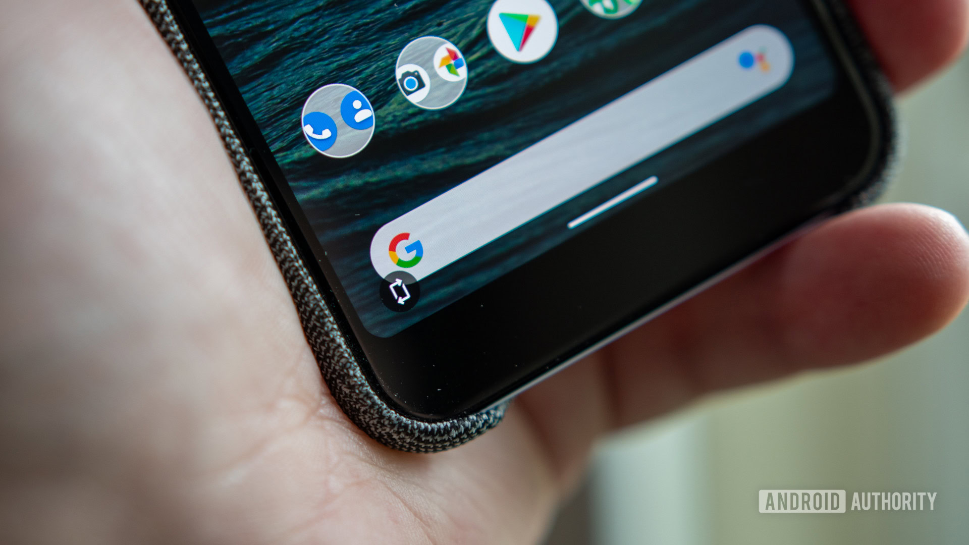 Android Q Beta 4 Contextual Rotation Button