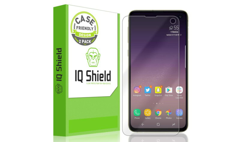 iqshield clear tpu film screen guard