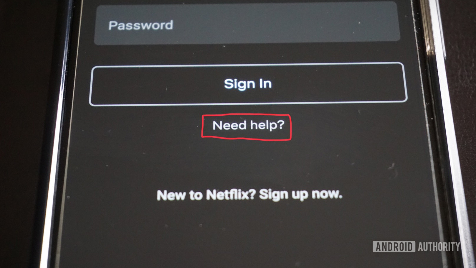 How to change Netflix password 2
