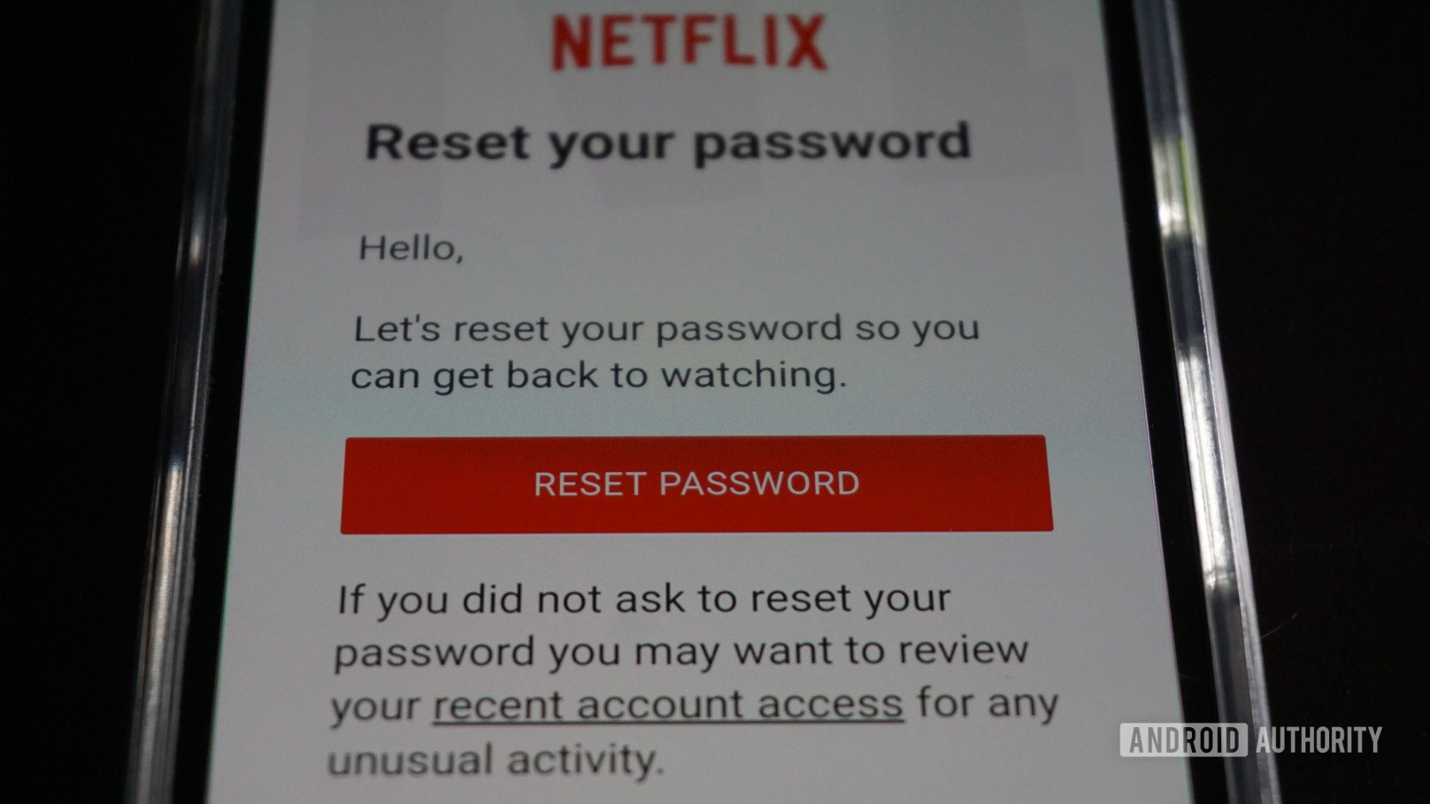 How to change Netflix password 4