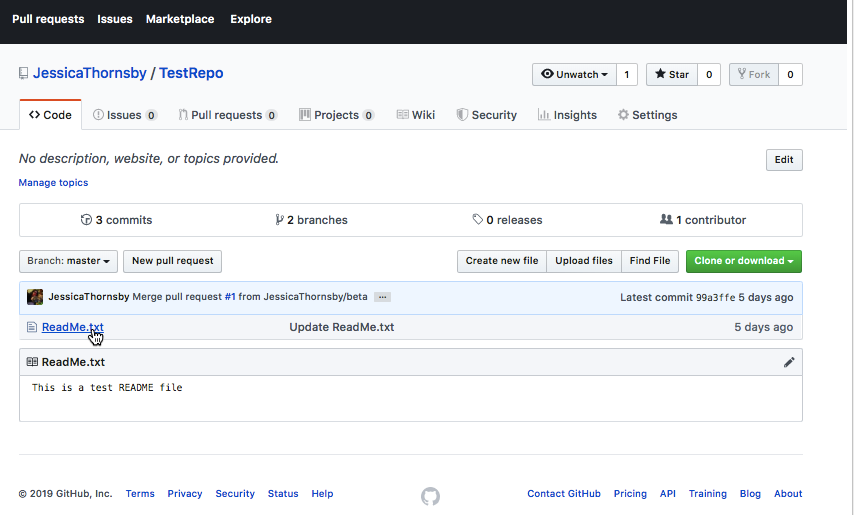 All files you push to GitHub, will appear in your remote repository 