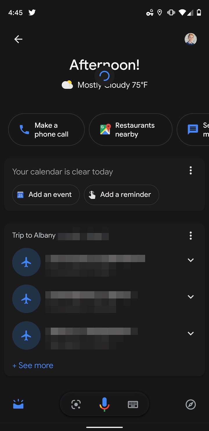 Google Assistant Dark Theme Overview