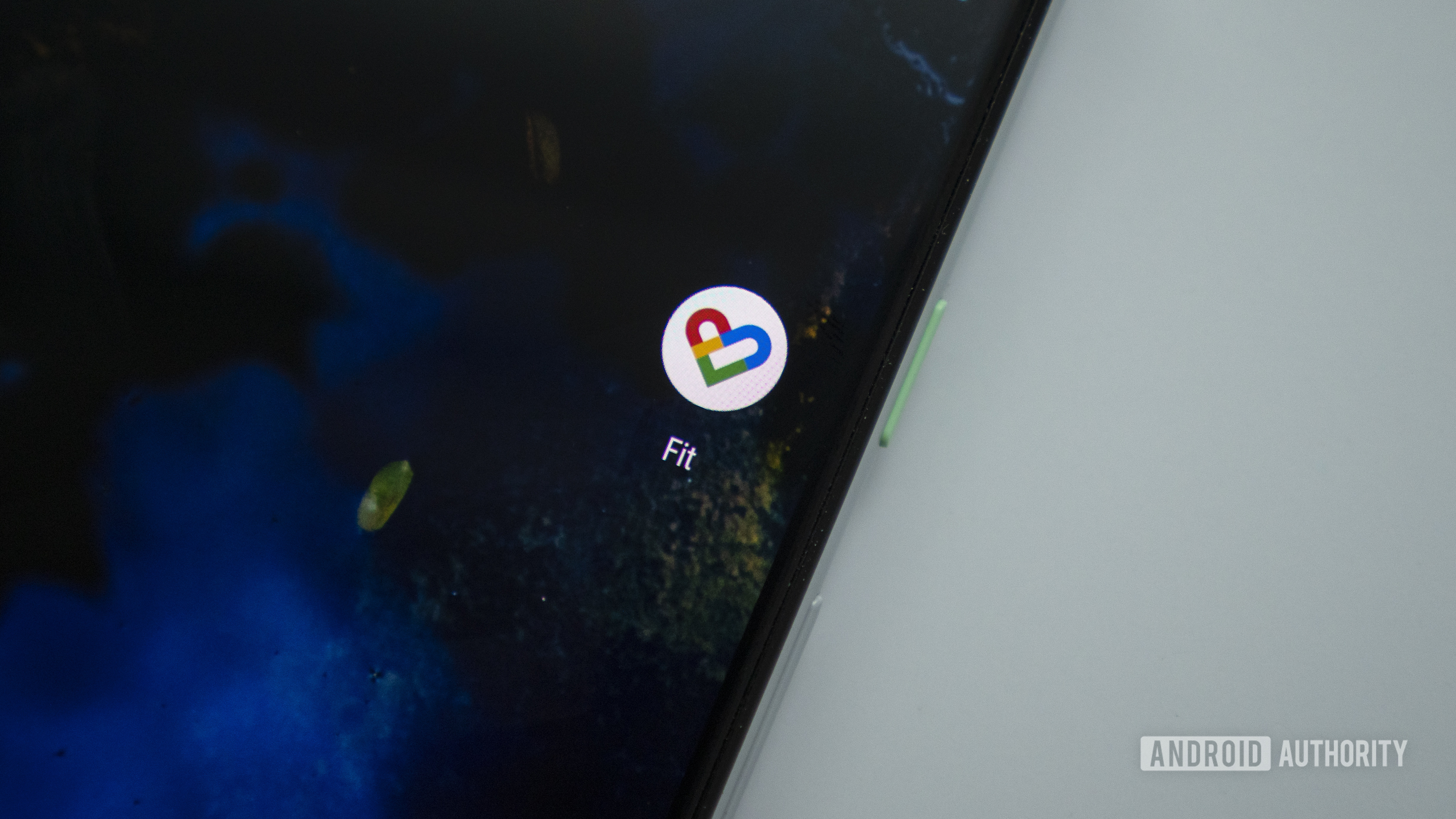 google fit app icon on google pixel 3