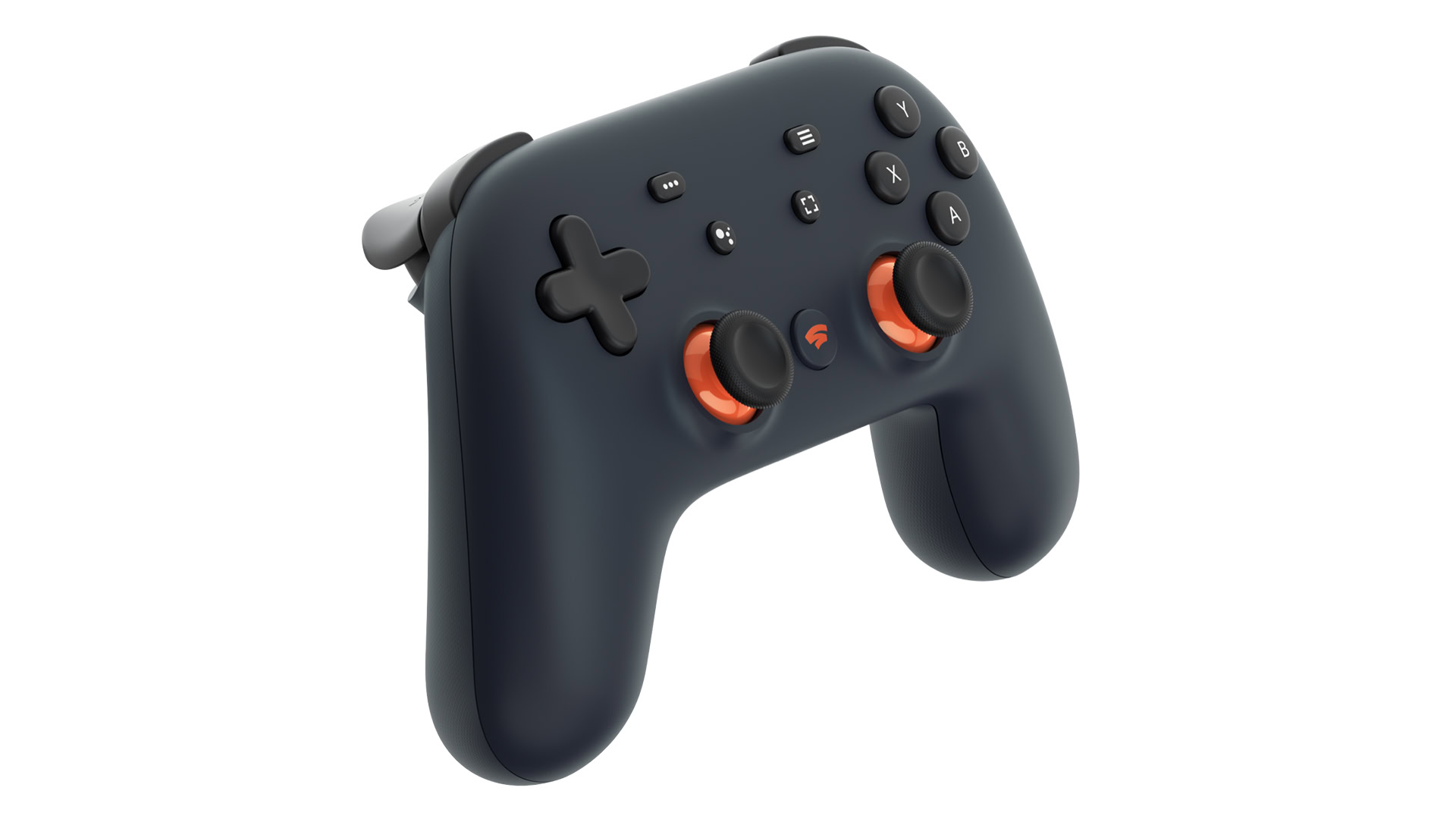 Google Stadia Night Blue Controller Left Angle